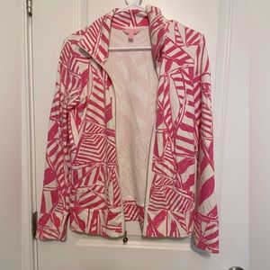 Lilly Pulitzer Zip Up Yacht Sea Size medium